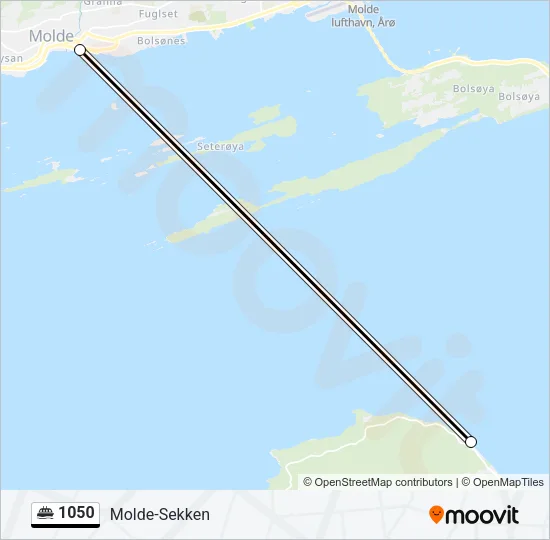 1050 Ferry Line Map