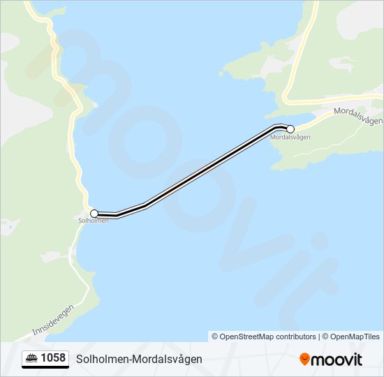 1058 ferry Line Map