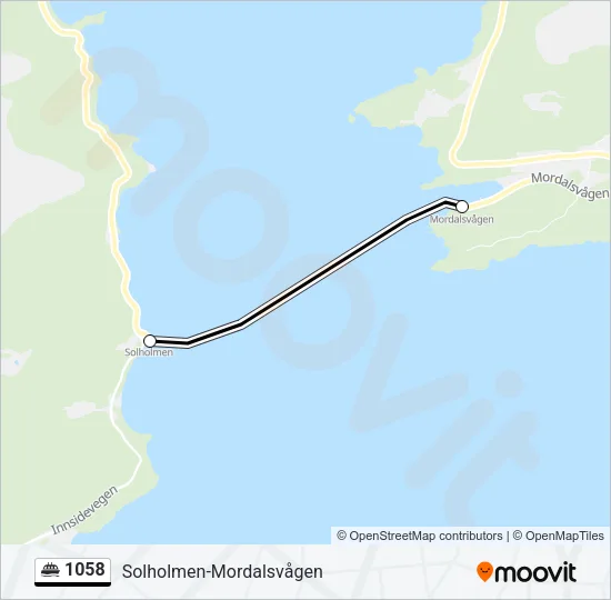 1058 Ferry Line Map