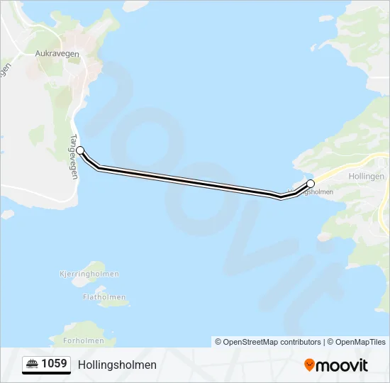 1059 Ferry Line Map
