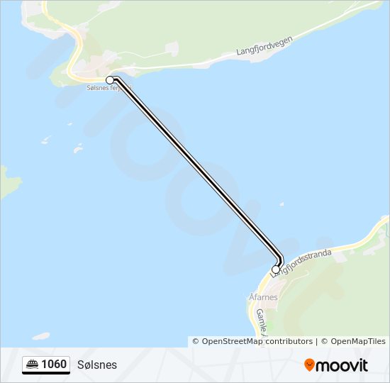 1060 ferry Line Map