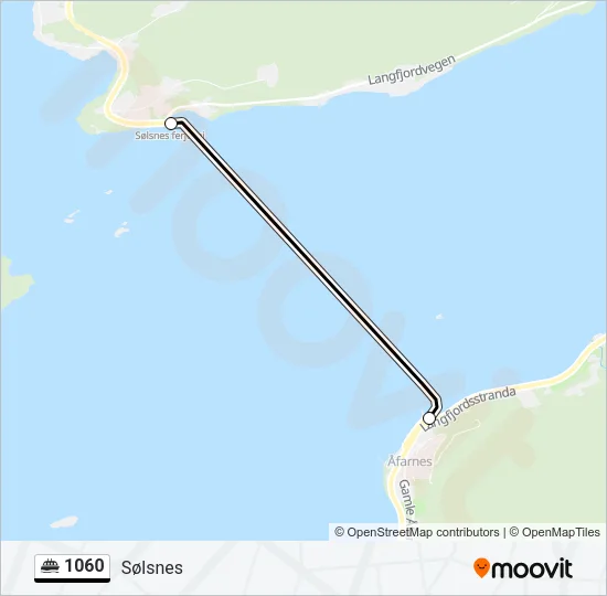 1060 Ferry Line Map