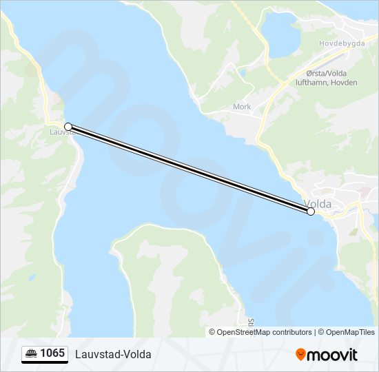 1065 ferry Line Map