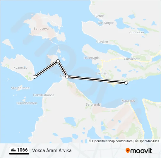1066 Ferry Line Map