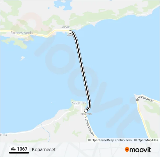1067 Ferry Line Map