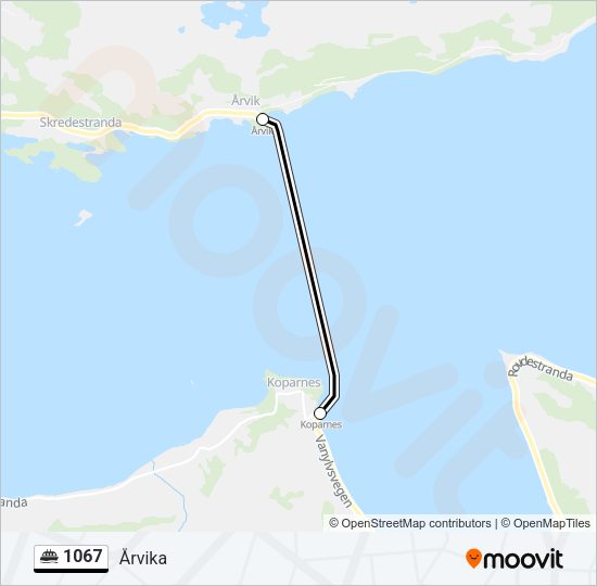 1067 Ferry Line Map