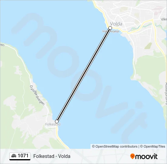 1071 Ferry Line Map