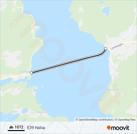 1072 ferry Line Map