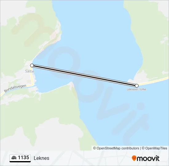 1135 Ferry Line Map