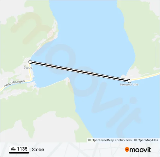 1135 Ferry Line Map