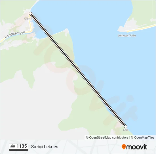 1135 Ferry Line Map
