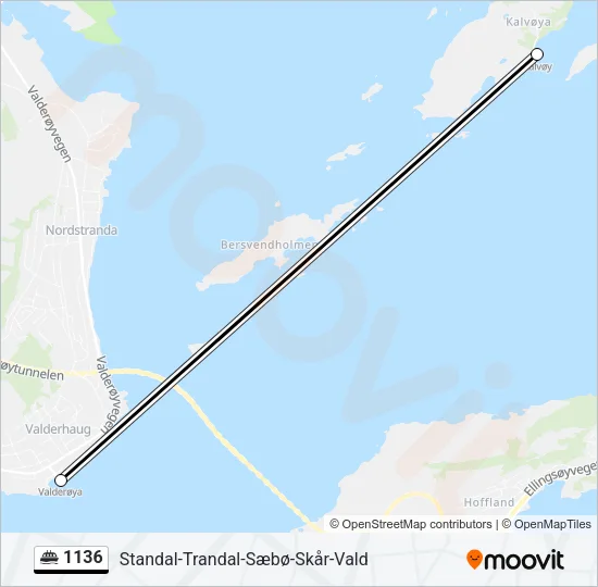 1136 Ferry Line Map
