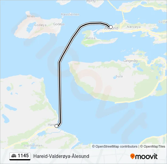 1145 Ferry Line Map