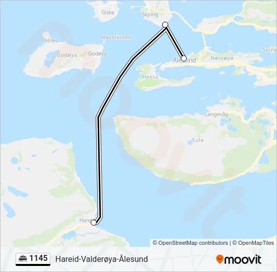 1145 Ferry Line Map