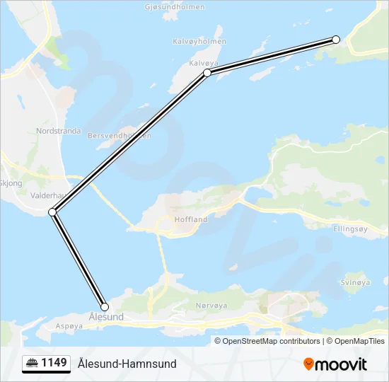 1149 Ferry Line Map