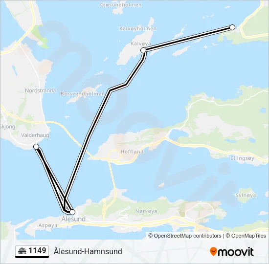1149 Ferry Line Map