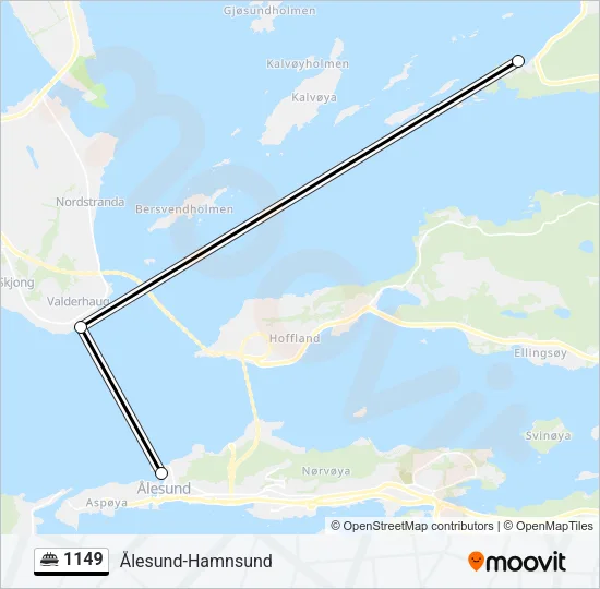 1149 Ferry Line Map