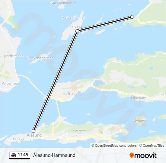 1149 Ferry Line Map
