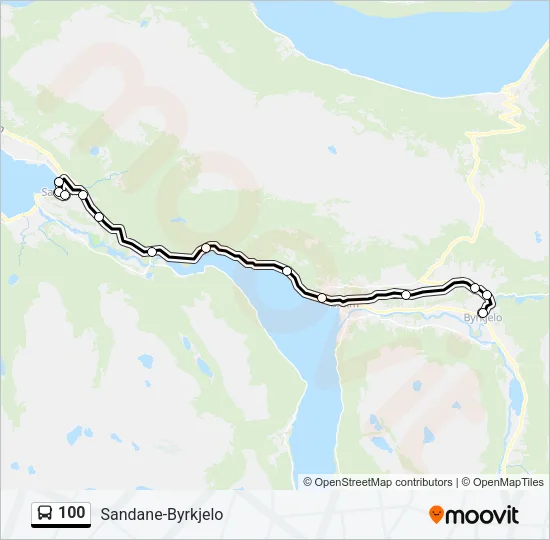 100  Line Map