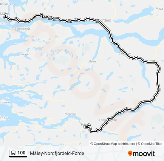 100  Line Map