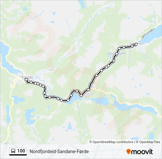 100  Line Map