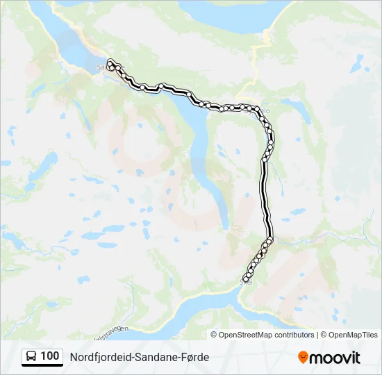 100  Line Map