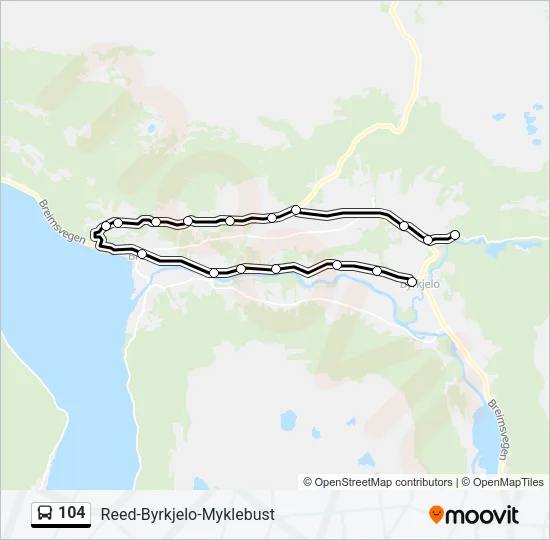 104  Line Map