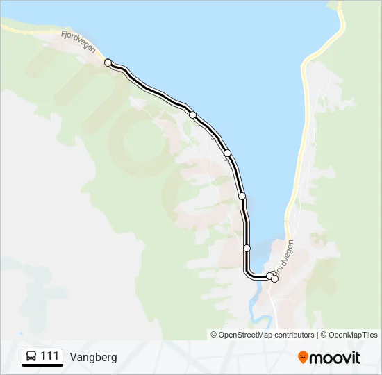 111  Line Map