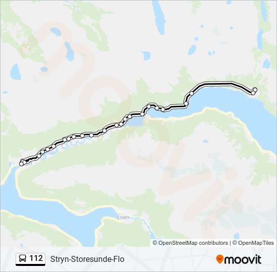 112  Line Map