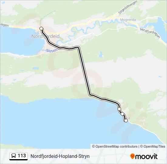113  Line Map
