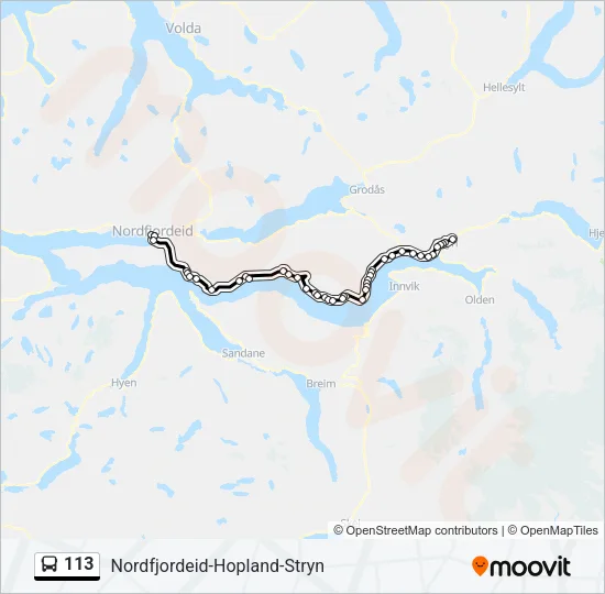113  Line Map