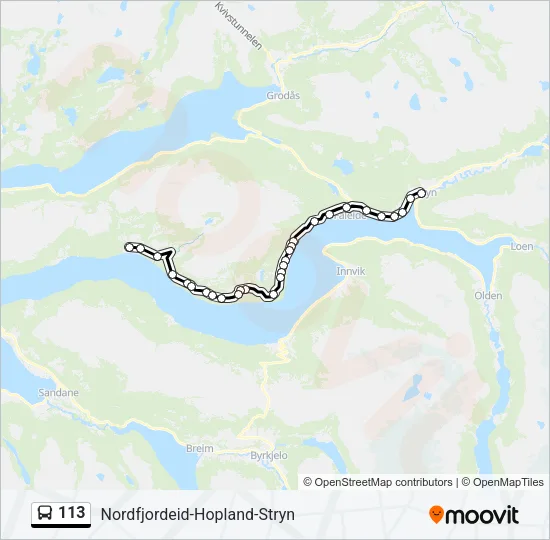 113  Line Map