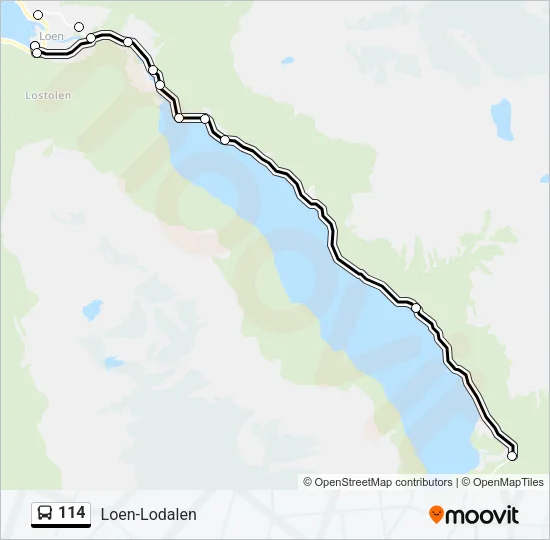 114  Line Map