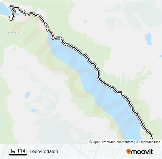 114  Line Map
