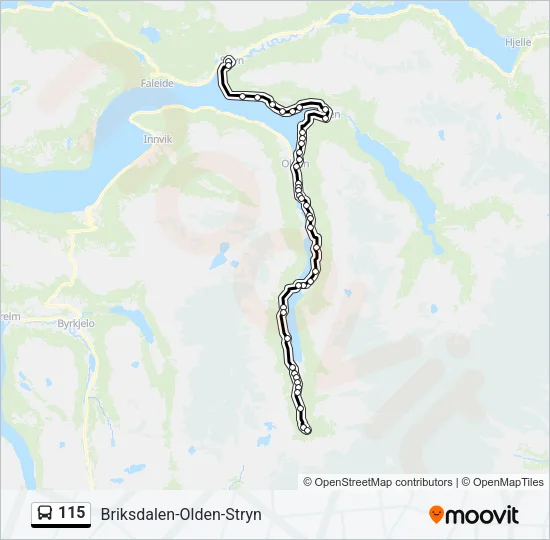115  Line Map