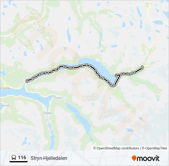 116  Line Map