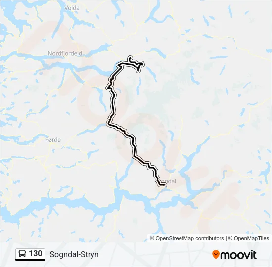 130  Line Map