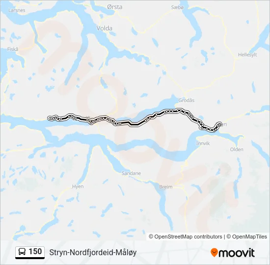 150  Line Map