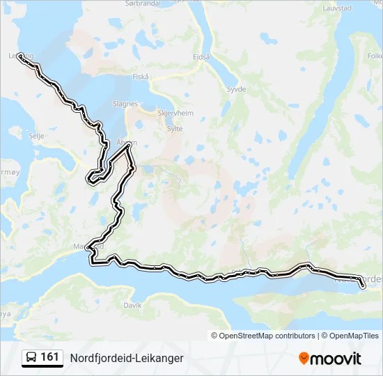 161  Line Map
