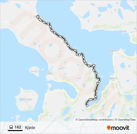 162  Line Map