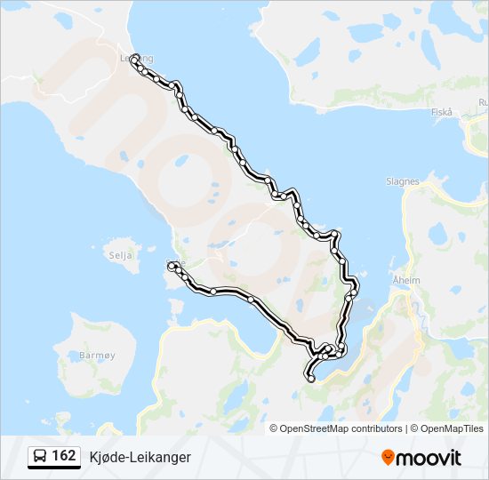 162  Line Map