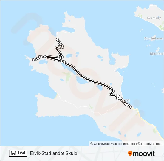 164  Line Map