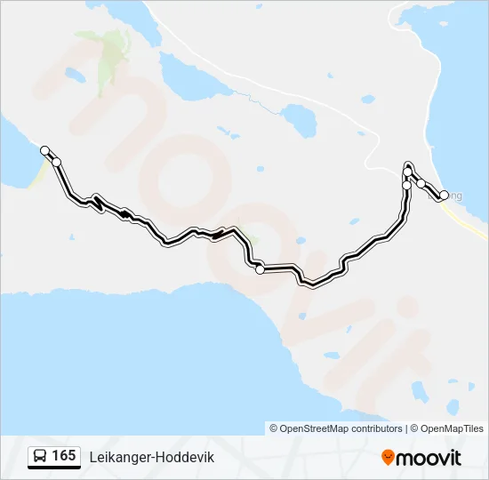 165  Line Map