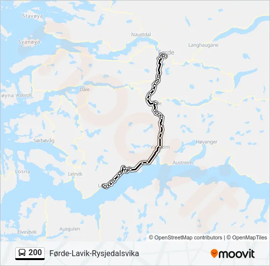 200  Line Map