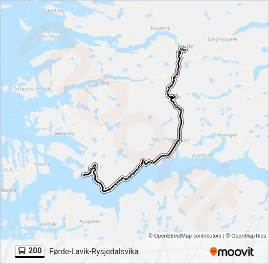200  Line Map