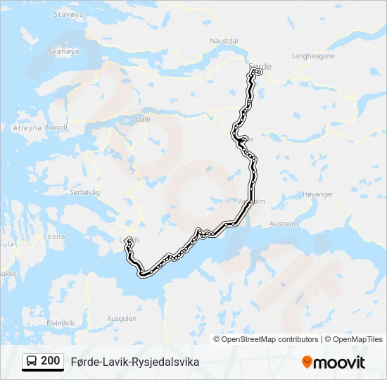 200  Line Map