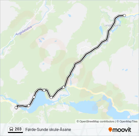 203  Line Map