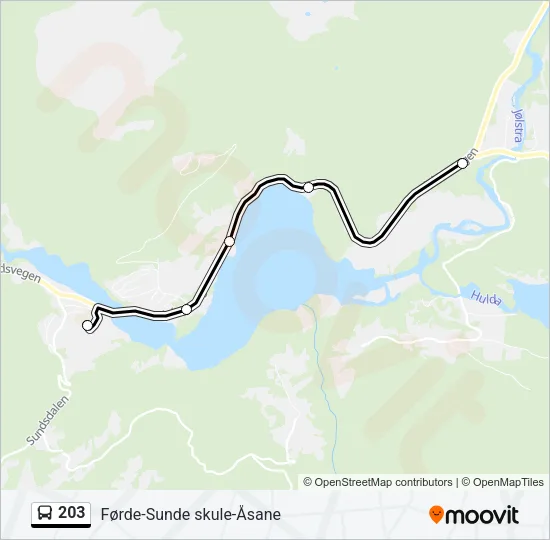 203  Line Map