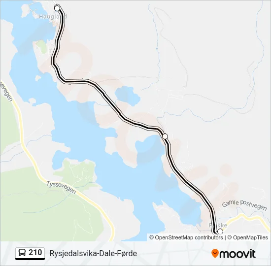 210  Line Map