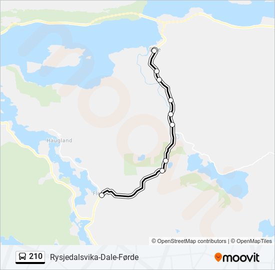 210  Line Map